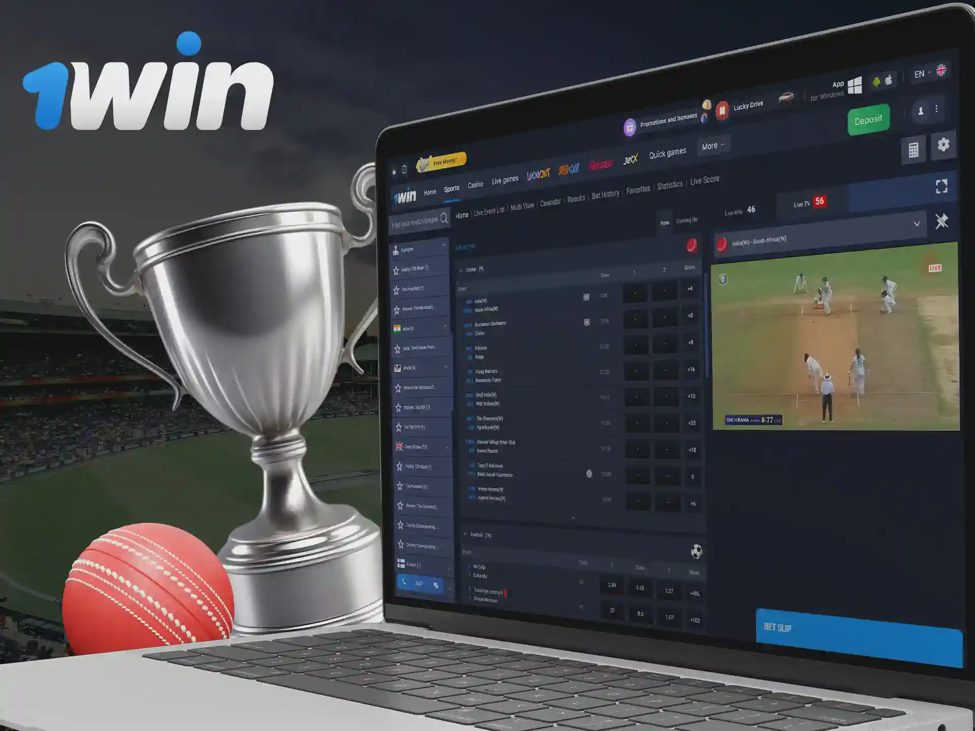 Premier Cricket Tournaments Available at 1win in Bangladesh