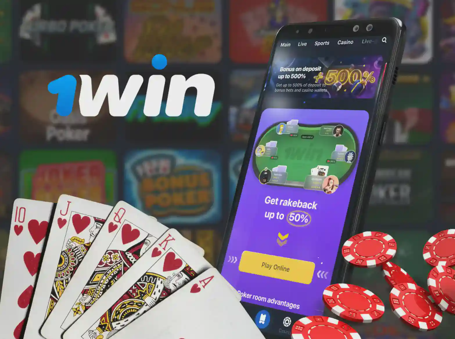 50% Poker Rakeback for Bangladeshi gamblers